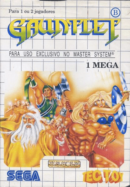 Gauntlet - SMS - Sega Master System - Packshots