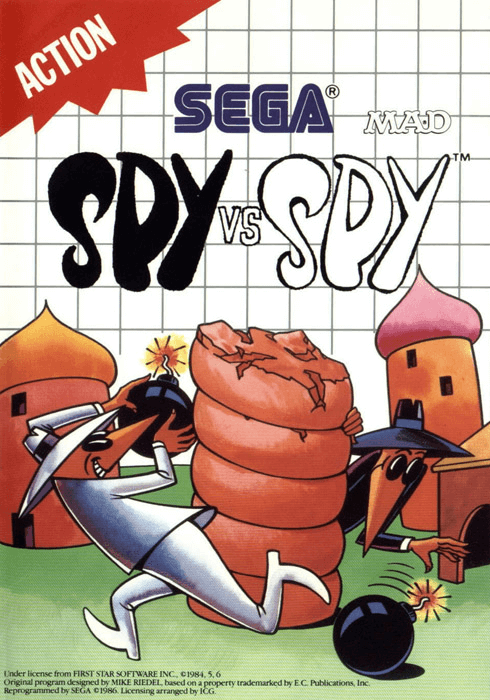Spy vs. Spy - SMS - Sega Master System