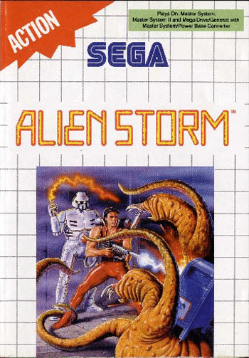 Alien Storm - SMS - Sega Master System