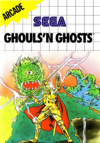 Ghouls 'n Ghosts - SMS - Sega Master System