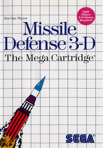Missile Defense 3-D - SMS - Sega Master System