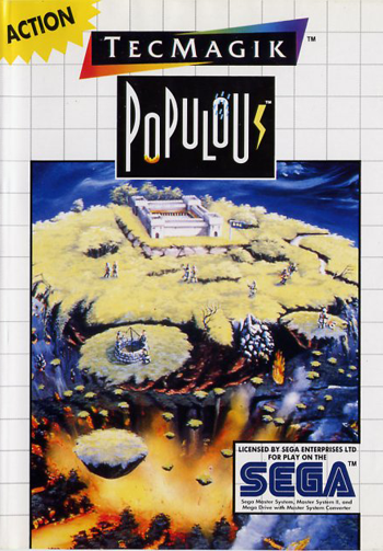Populous - SMS - Sega Master System