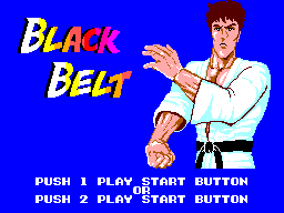 Black Belt - SMS - Sega Master System - Titles