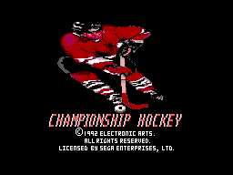 Championship Hockey - SMS - Sega Master System - Titles