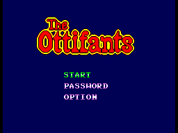The Ottifants - SMS - Sega Master System - Titles