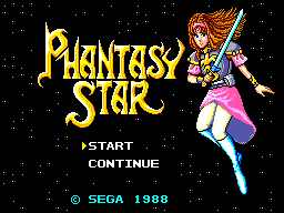 Phantasy Star - SMS - Sega Master System - Titles