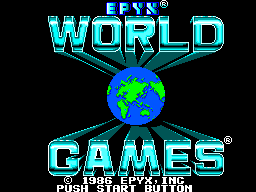 World Games - SMS - Sega Master System - Titles