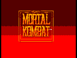Mortal Kombat - SMS - Sega Master System - Titles