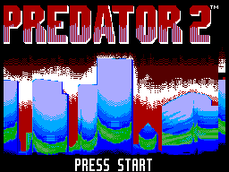 Predator 2 - SMS - Sega Master System - Titles