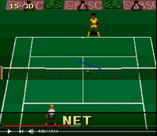 Jimmy Connors Pro Tennis Tour - SNES - Nintendo Super Nintendo Entertainment System - Ingames