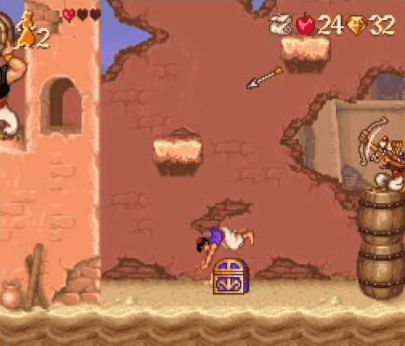 Disney's Aladdin - SNES - Nintendo Super Nintendo Entertainment System - Ingames