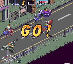 Biker Mice From Mars - SNES - Nintendo Super Nintendo Entertainment System - Ingames