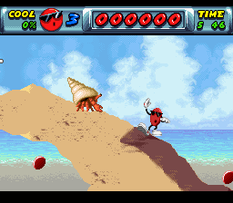 Cool Spot - SNES - Nintendo Super Nintendo Entertainment System - Ingames