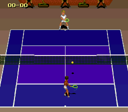 Jimmy Connors Pro Tennis Tour - SNES - Nintendo Super Nintendo Entertainment System - Ingames