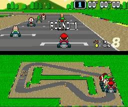 Super Mario Kart - SNES - Nintendo Super Nintendo Entertainment System - Ingames