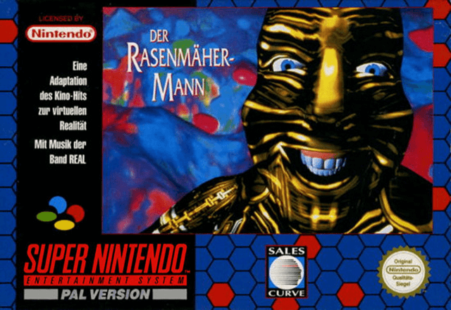 Der Rasenmäher-Mann - SNES - Nintendo Super Nintendo Entertainment System