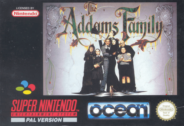 The Addams Family - SNES - Nintendo Super Nintendo Entertainment System