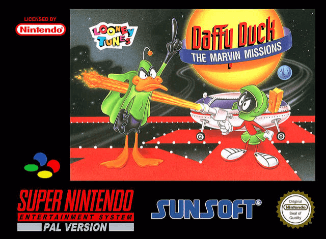 Daffy Duck: The Marvin Missions - SNES - Nintendo Super Nintendo Entertainment System