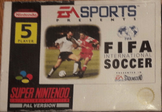 FIFA International Soccer - SNES - Nintendo Super Nintendo Entertainment System - Packshots