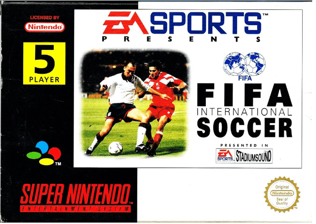 FIFA International Soccer - SNES - Nintendo Super Nintendo Entertainment System - Packshots
