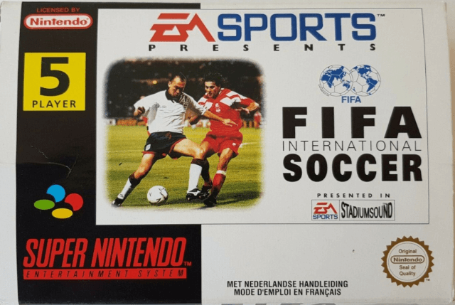 FIFA International Soccer - SNES - Nintendo Super Nintendo Entertainment System