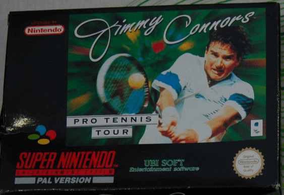 Jimmy Connors Pro Tennis Tour - SNES - Nintendo Super Nintendo Entertainment System - Packshots