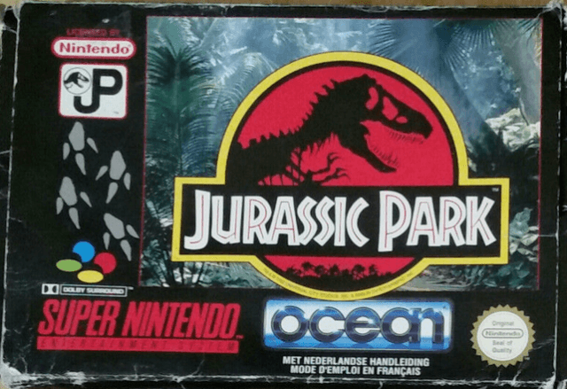 Jurassic Park - SNES - Nintendo Super Nintendo Entertainment System - Packshots