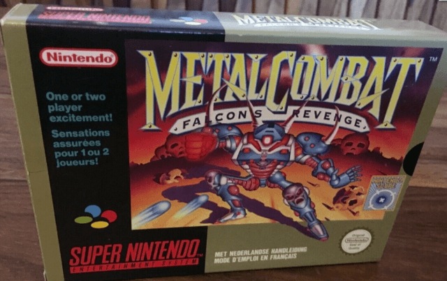 Metal Combat: Falcon's Revenge - SNES - Nintendo Super Nintendo Entertainment System