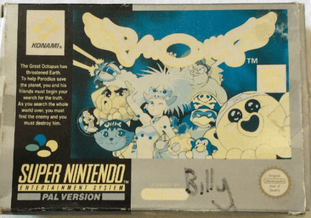 Parodius - SNES - Nintendo Super Nintendo Entertainment System