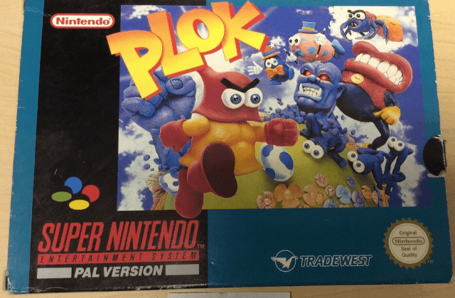 Plok - SNES - Nintendo Super Nintendo Entertainment System