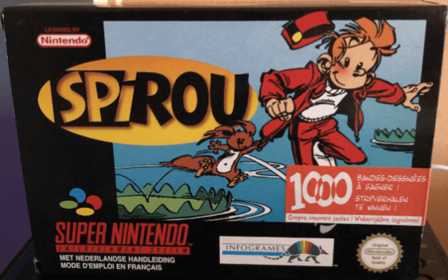 Spirou - SNES - Nintendo Super Nintendo Entertainment System