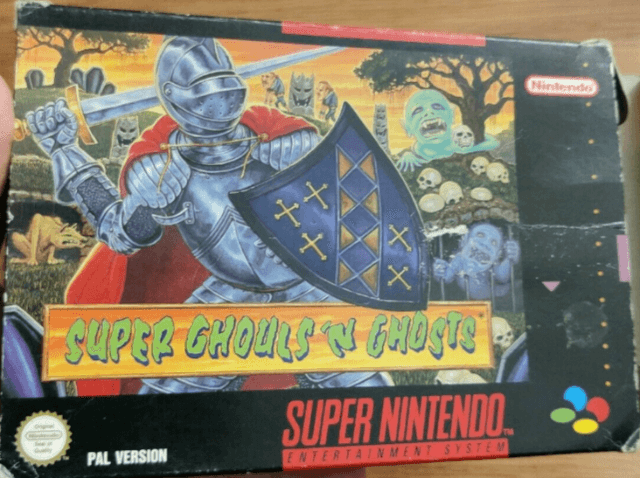 Super Ghouls 'n Ghosts - SNES - Nintendo Super Nintendo Entertainment System