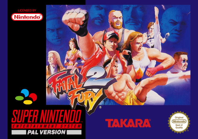 Fatal Fury 2 - SNES - Nintendo Super Nintendo Entertainment System - Packshots