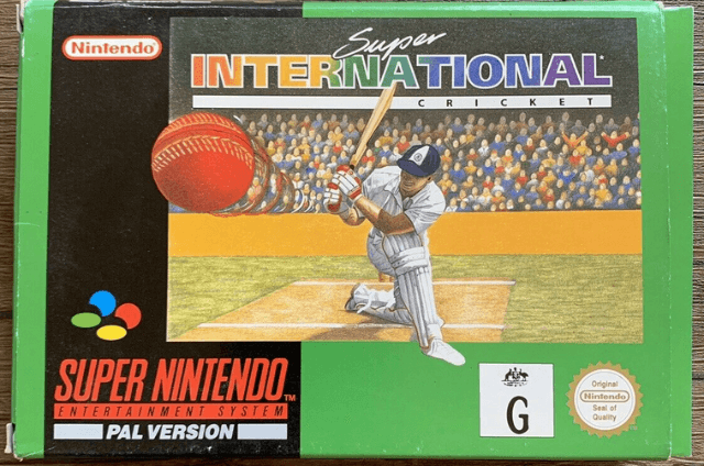 Super International Cricket - SNES - Nintendo Super Nintendo Entertainment System