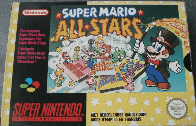 Super Mario All-Stars - SNES - Nintendo Super Nintendo Entertainment System