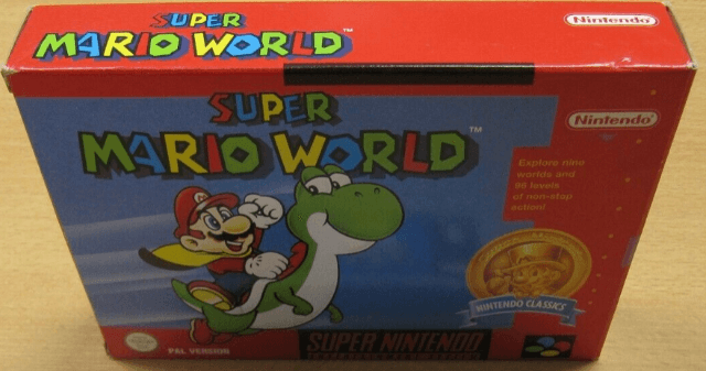 Super Mario World - SNES - Nintendo Super Nintendo Entertainment System - Packshots