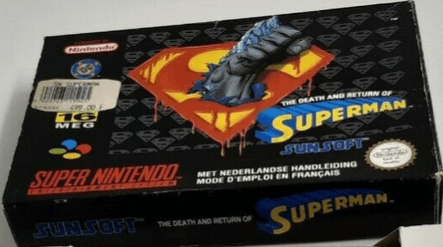 The Death and Return of Superman - SNES - Nintendo Super Nintendo Entertainment System