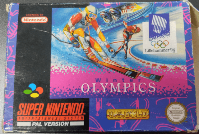 Winter Olympics: Lillehammer '94 - SNES - Nintendo Super Nintendo Entertainment System