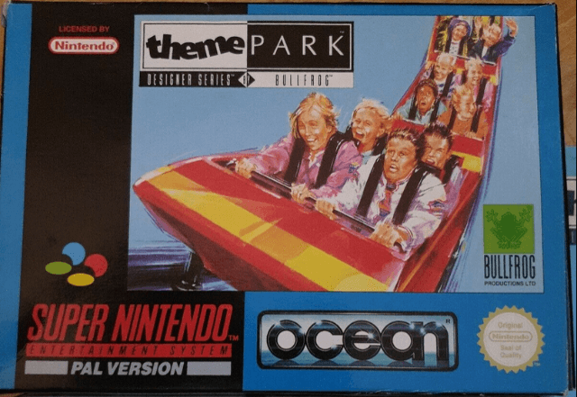 Theme Park - SNES - Nintendo Super Nintendo Entertainment System