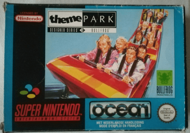 Theme Park - SNES - Nintendo Super Nintendo Entertainment System