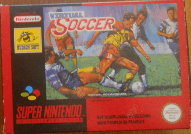 Virtual Soccer - SNES - Nintendo Super Nintendo Entertainment System