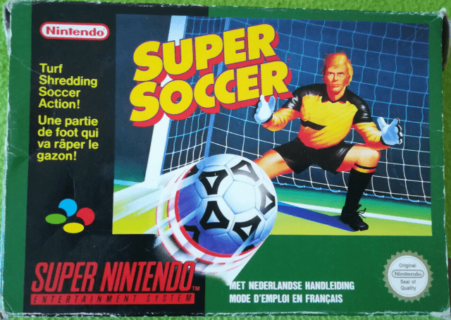 Super Soccer - SNES - Nintendo Super Nintendo Entertainment System