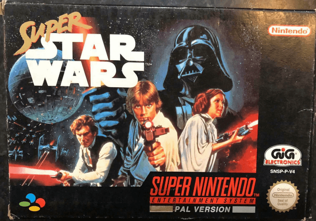 Super Star Wars - SNES - Nintendo Super Nintendo Entertainment System - Packshots