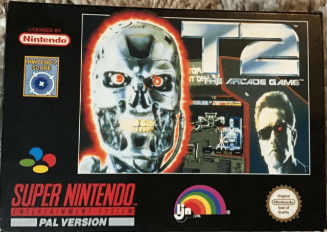 T2: The Arcade Game - SNES - Nintendo Super Nintendo Entertainment System