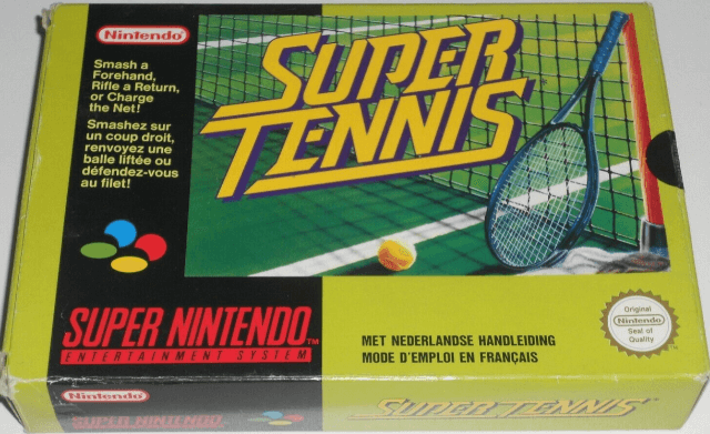 Super Tennis - SNES - Nintendo Super Nintendo Entertainment System