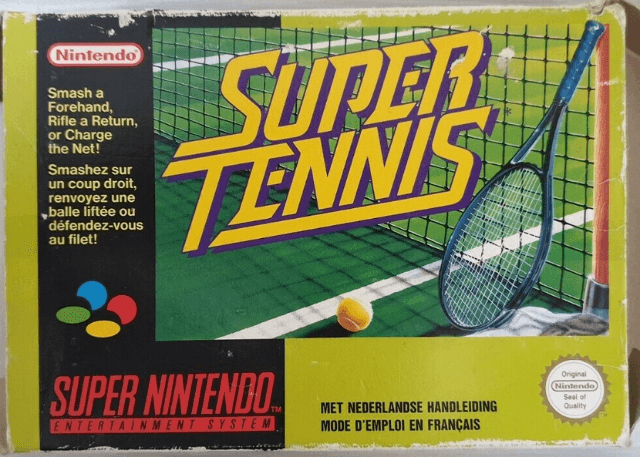 Super Tennis - SNES - Nintendo Super Nintendo Entertainment System