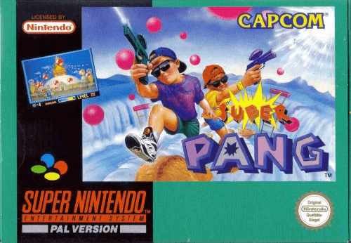 Super Pang - SNES - Nintendo Super Nintendo Entertainment System - Packshots