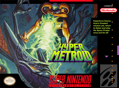 Hyper Metroid - SNES - Nintendo Super Nintendo Entertainment System
