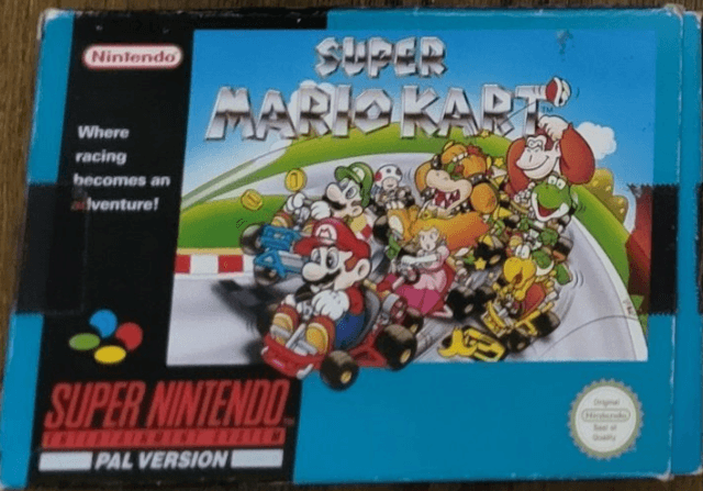 Super Mario Kart - SNES - Nintendo Super Nintendo Entertainment System - Packshots