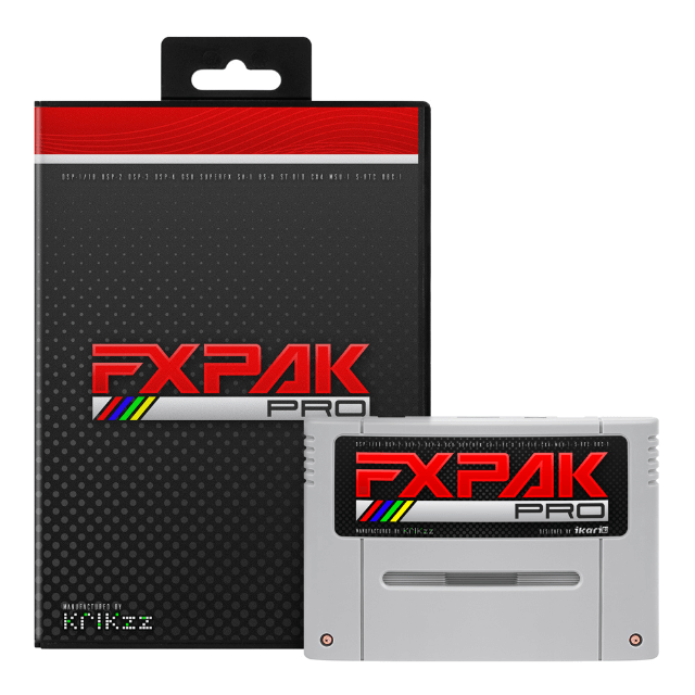 FXPak Pro Grau - SNES - Nintendo Super Nintendo Entertainment System